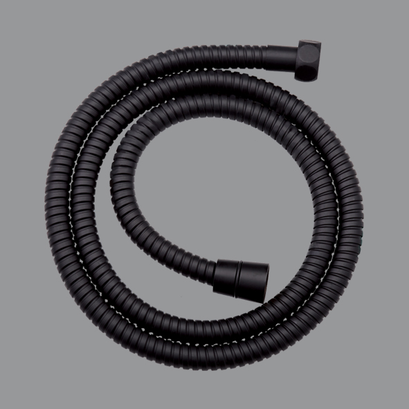 Matt Black Extendible Shower Hose(SS) – Aquant India